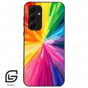 قاب گوشی سامسونگ ای 55 (Galaxy A55 ) طرح رنگارنگ کد 2877