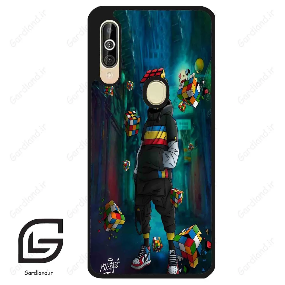 قاب گوشی سامسونگ ای 60 (Galaxy A60 ) طرح مکعب کد 2229
