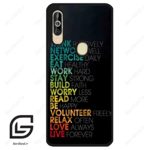 قاب گوشی سامسونگ ای 60 (Galaxy A60 ) طرح متن کد 2332