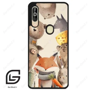 قاب گوشی سامسونگ ای 60 (Galaxy A60 ) طرح حیوانات کد 2338