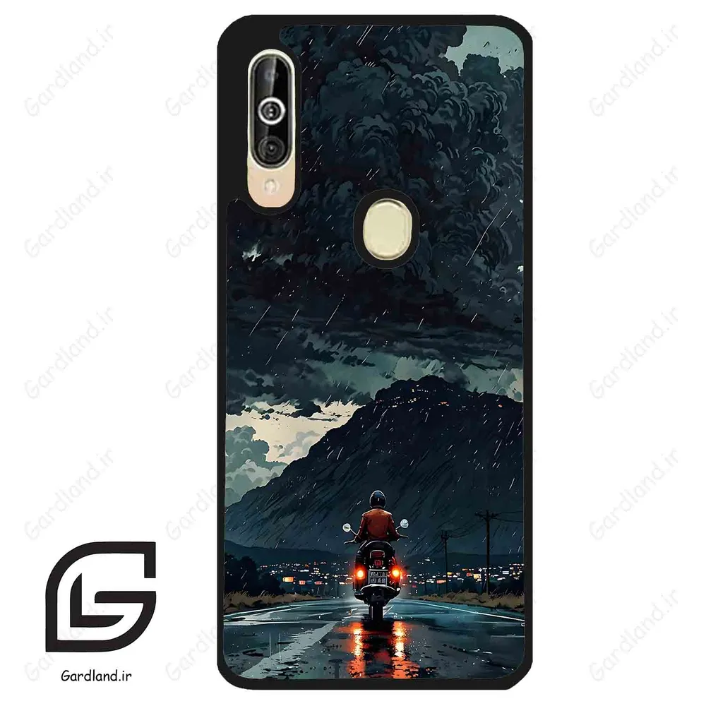 قاب گوشی سامسونگ ای 60 (Galaxy A60 ) طرح موتورسوار کد 2342