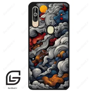 قاب گوشی سامسونگ ای 60 (Galaxy A60 ) طرح ابرنگی کد 2448