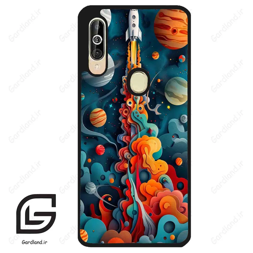 قاب گوشی سامسونگ ای 60 (Galaxy A60 ) طرح موشک کد 2470