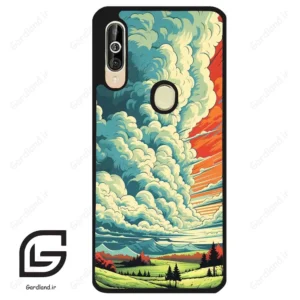 قاب گوشی سامسونگ ای 60 (Galaxy A60 ) طرح ابرنگی کد 2491