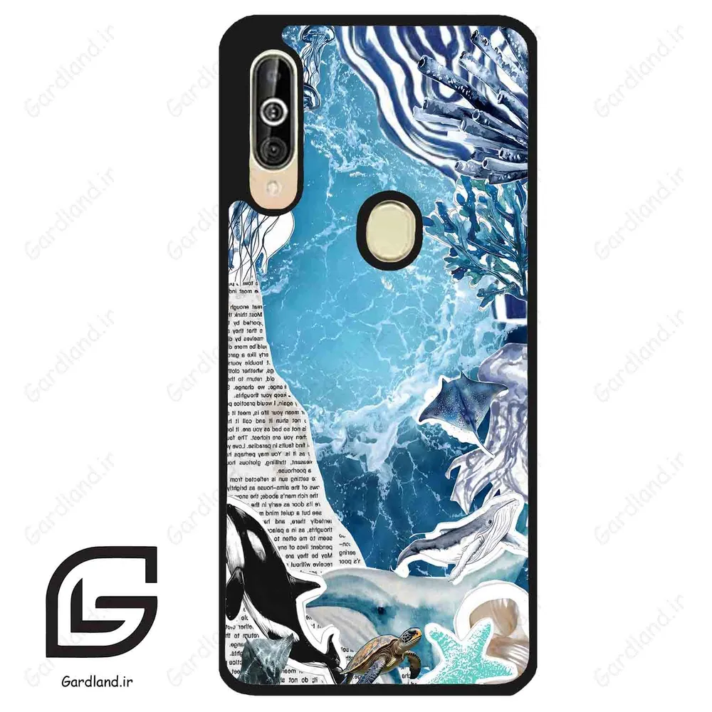 قاب گوشی سامسونگ ای 60 (Galaxy A60 ) طرح دریا کد 2516