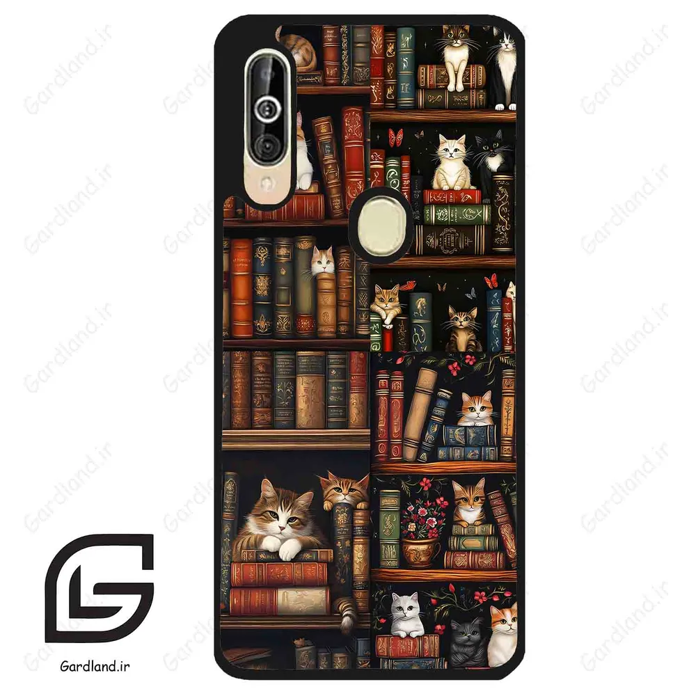 قاب گوشی سامسونگ ای 60 (Galaxy A60 ) طرح کتابخانه کد 2675