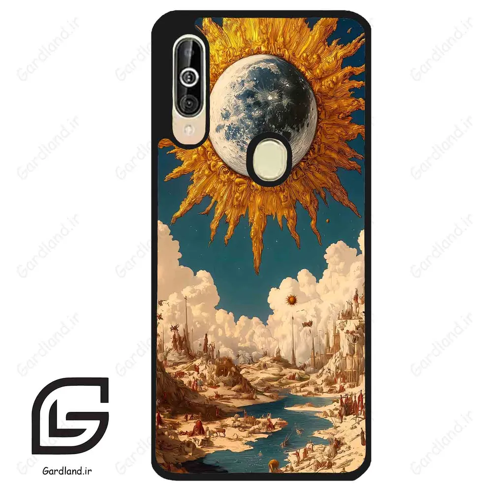 قاب گوشی سامسونگ ای 60 (Galaxy A60 ) طرح خورشید کد 2694