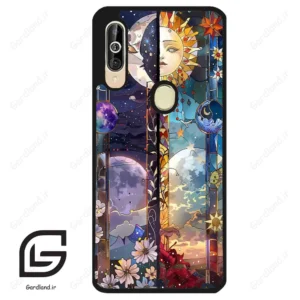 قاب گوشی سامسونگ ای 60 (Galaxy A60 ) طرح ماه کد 2695