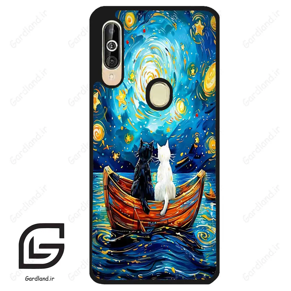 قاب گوشی سامسونگ ای 60 (Galaxy A60 ) طرح گربه کد 2727