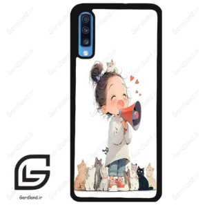 قاب گوشی سامسونگ ای 70 (Galaxy A70 / A70S ) طرح دخترانه کد 2027