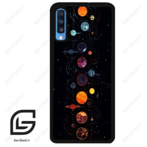 قاب گوشی سامسونگ ای 70 (Galaxy A70 / A70S ) طرح کهکشان کد 2062