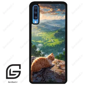 قاب گوشی سامسونگ ای 70 (Galaxy A70 / A70S ) طرح گربه کد 2203