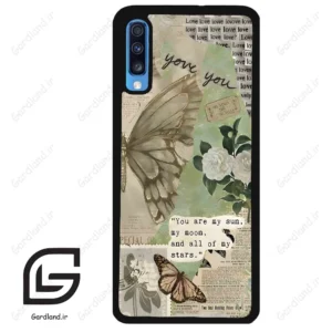 قاب گوشی سامسونگ ای 70 (Galaxy A70 / A70S ) طرح پروانه کد 2244