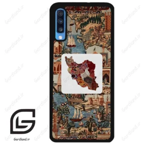 قاب گوشی سامسونگ ای 70 (Galaxy A70 / A70S ) طرح نقشه ایران کد 2287