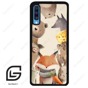 قاب گوشی سامسونگ ای 70 (Galaxy A70 / A70S ) طرح حیوانات کد 2338