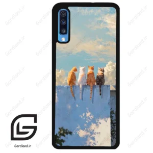 قاب گوشی سامسونگ ای 70 (Galaxy A70 / A70S ) طرح گربه کد 2367