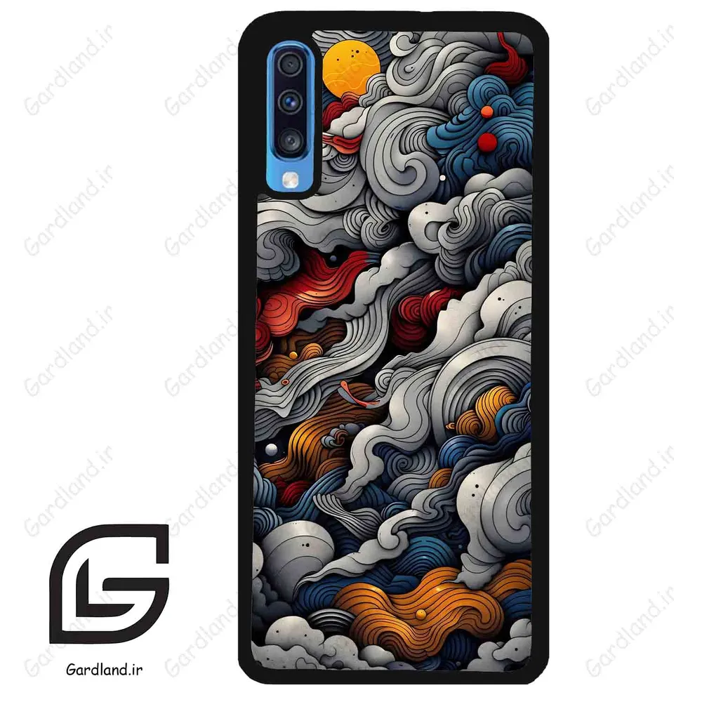 قاب گوشی سامسونگ ای 70 (Galaxy A70 / A70S ) طرح ابرنگی کد 2448