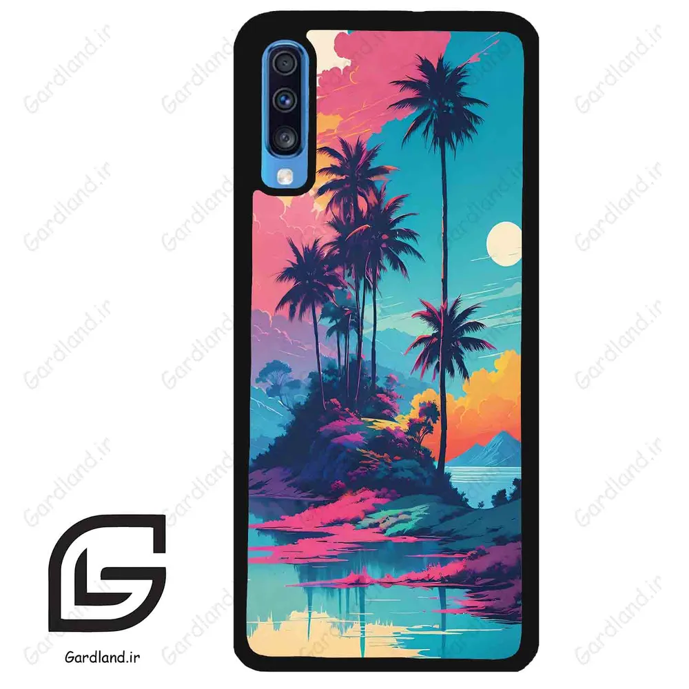 قاب گوشی سامسونگ ای 70 (Galaxy A70 / A70S ) طرح جزیره کد 2461