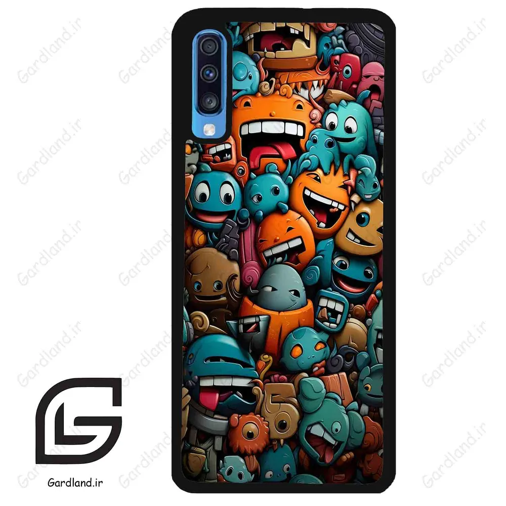 قاب گوشی سامسونگ ای 70 (Galaxy A70 / A70S ) طرح استیکر کد 2478