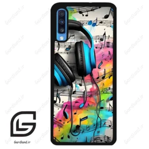 قاب گوشی سامسونگ ای 70 (Galaxy A70 / A70S ) طرح موسیقی کد 2482