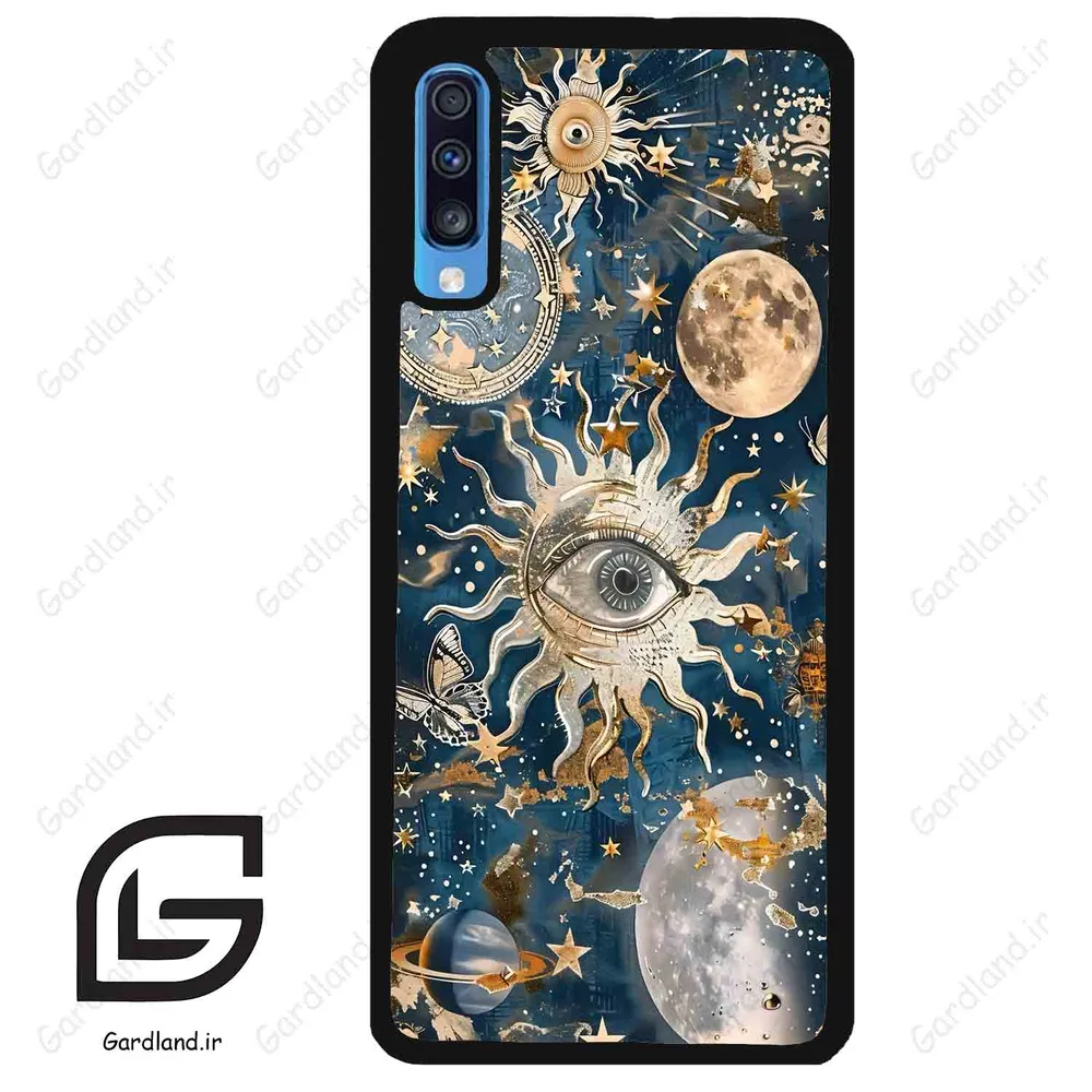 قاب گوشی سامسونگ ای 70 (Galaxy A70 / A70S ) طرح خورشید کد 2511