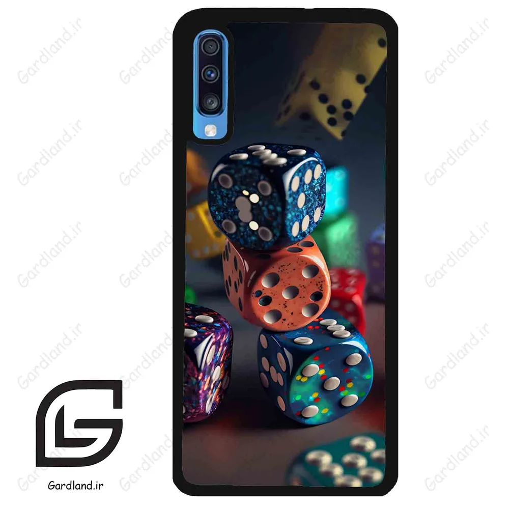 قاب گوشی سامسونگ ای 70 (Galaxy A70 / A70S ) طرح تاس کد 2556
