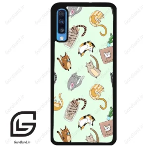 قاب گوشی سامسونگ ای 70 (Galaxy A70 / A70S ) طرح گربه کد 2622