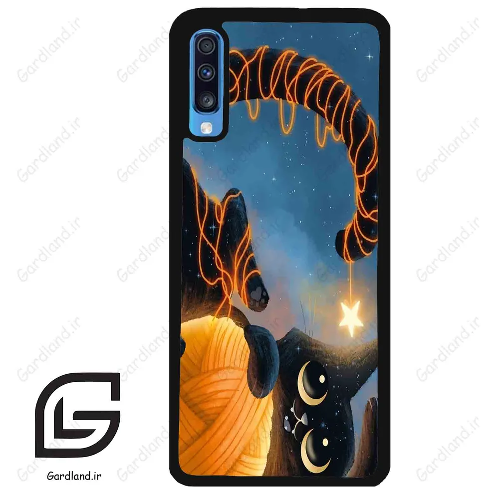 قاب گوشی سامسونگ ای 70 (Galaxy A70 / A70S ) طرح گربه کد 2654