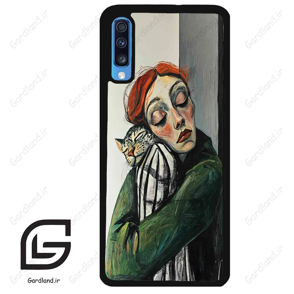 قاب گوشی سامسونگ ای 70 (Galaxy A70 / A70S ) طرح گربه کد 2709