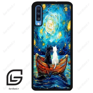 قاب گوشی سامسونگ ای 70 (Galaxy A70 / A70S ) طرح گربه کد 2727