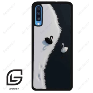 قاب گوشی سامسونگ ای 70 (Galaxy A70 / A70S ) طرح قو کد 2804