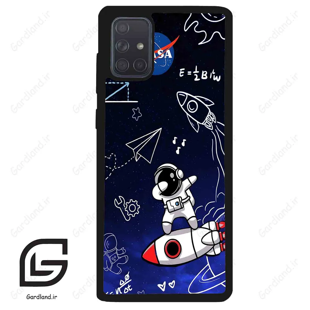 قاب گوشی سامسونگ ای 71 (Galaxy A71 ) طرح فضانورد کد 2012