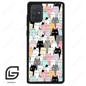 قاب گوشی سامسونگ ای 71 (Galaxy A71 ) طرح گربه کد 2019