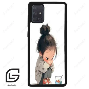 قاب گوشی سامسونگ ای 71 (Galaxy A71 ) طرح دخترانه کد 2028