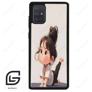 قاب گوشی سامسونگ ای 71 (Galaxy A71 ) طرح دخترانه کد 2029