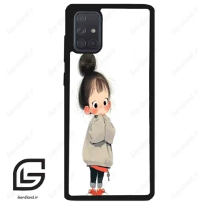 قاب گوشی سامسونگ ای 71 (Galaxy A71 ) طرح دخترانه کد 2030