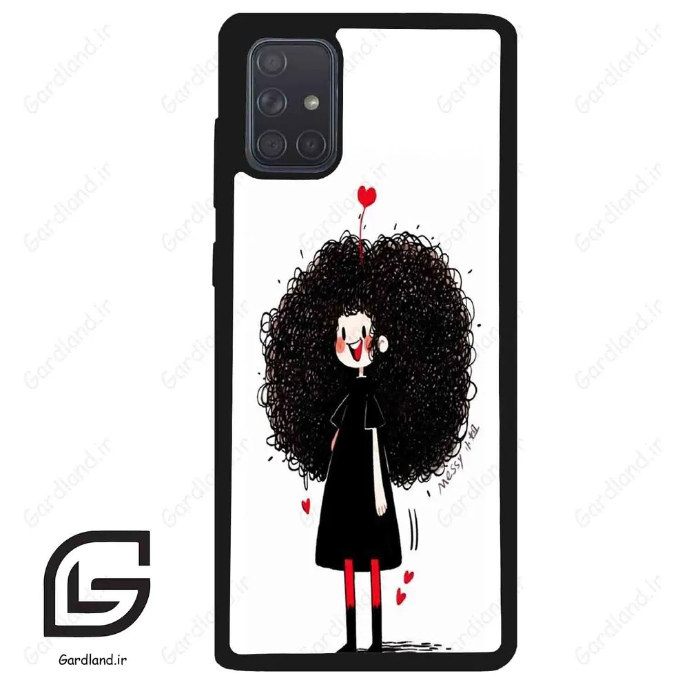 قاب گوشی سامسونگ ای 71 (Galaxy A71 ) طرح دخترانه کد 2031