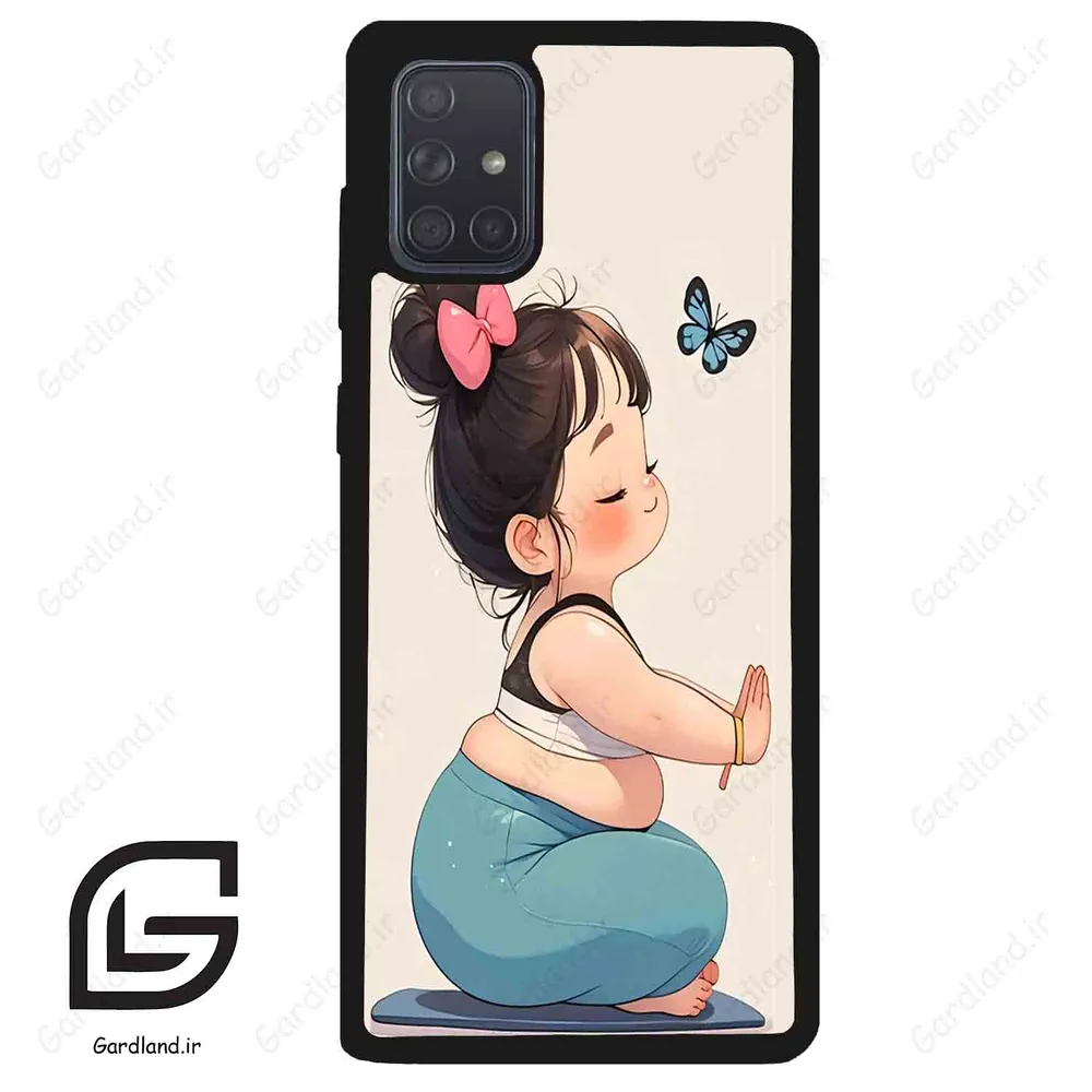 قاب گوشی سامسونگ ای 71 (Galaxy A71 ) طرح دخترانه کد 2032