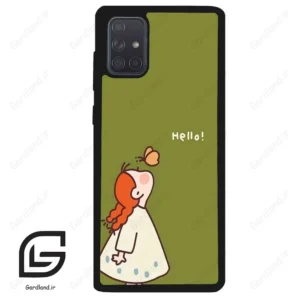 قاب گوشی سامسونگ ای 71 (Galaxy A71 ) طرح دخترانه کد 2044