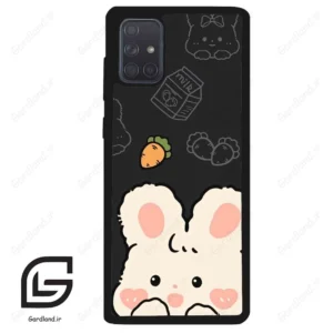 قاب گوشی سامسونگ ای 71 (Galaxy A71 ) طرح خرگوشی کد 2045