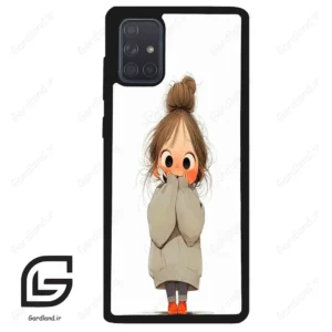 قاب گوشی سامسونگ ای 71 (Galaxy A71 ) طرح دخترانه کد 2054