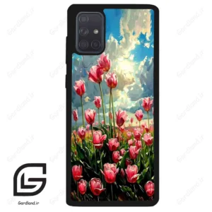 قاب گوشی سامسونگ ای 71 (Galaxy A71 ) طرح گل کد 2055