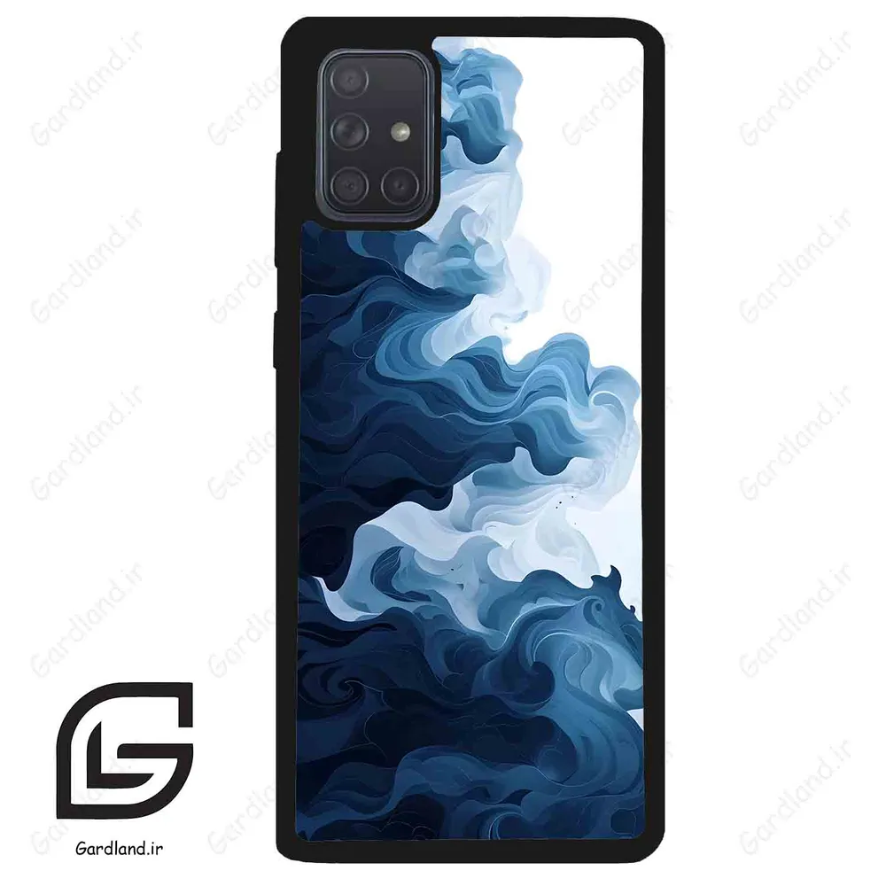 قاب گوشی سامسونگ ای 71 (Galaxy A71 ) طرح ابرنگی کد 2063