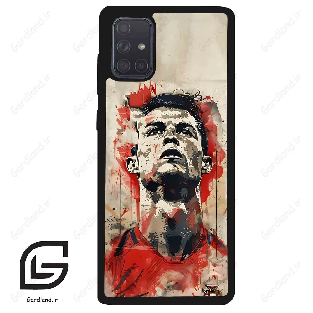 قاب گوشی سامسونگ ای 71 (Galaxy A71 ) طرح رونالدو کد 2072