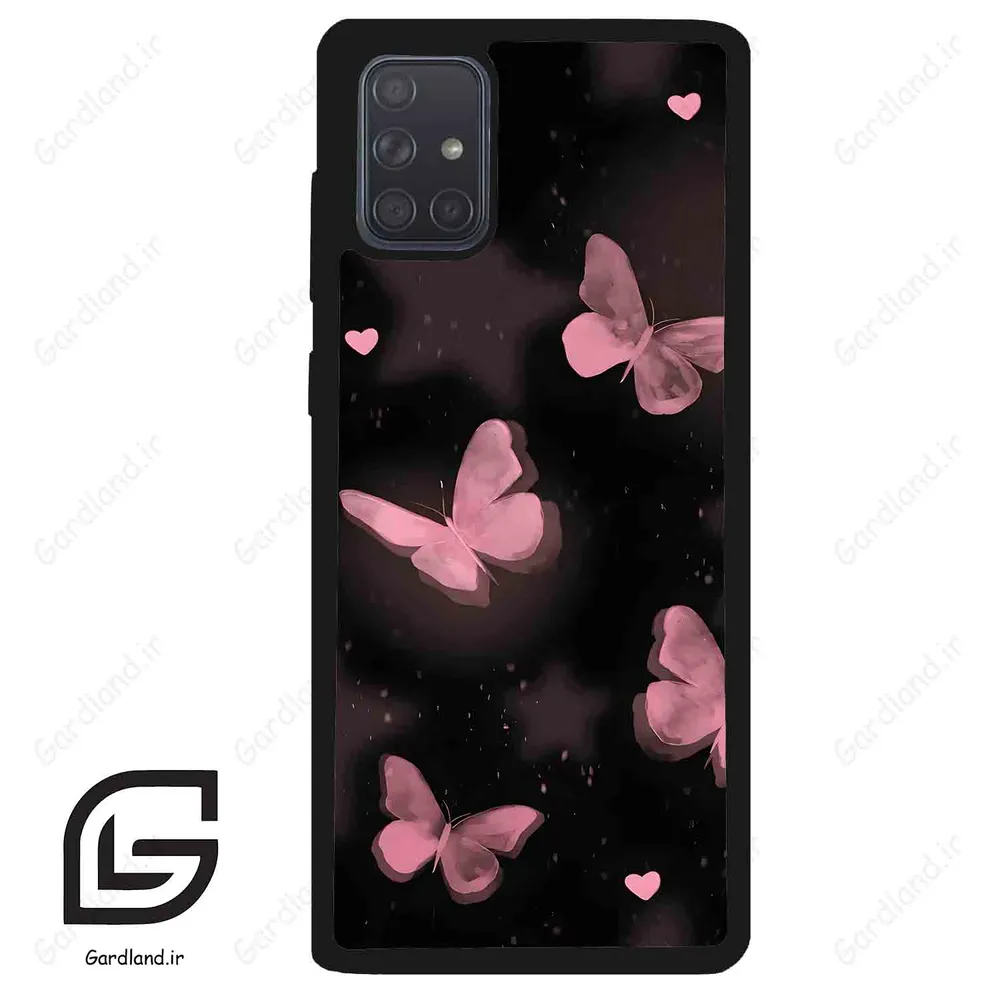 قاب گوشی سامسونگ ای 71 (Galaxy A71 ) طرح پروانه کد 2080