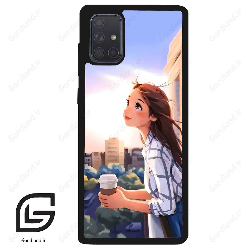 قاب گوشی سامسونگ ای 71 (Galaxy A71 ) طرح دخترانه کد 2086
