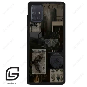 قاب گوشی سامسونگ ای 71 (Galaxy A71 ) طرح پروانه کد 2096