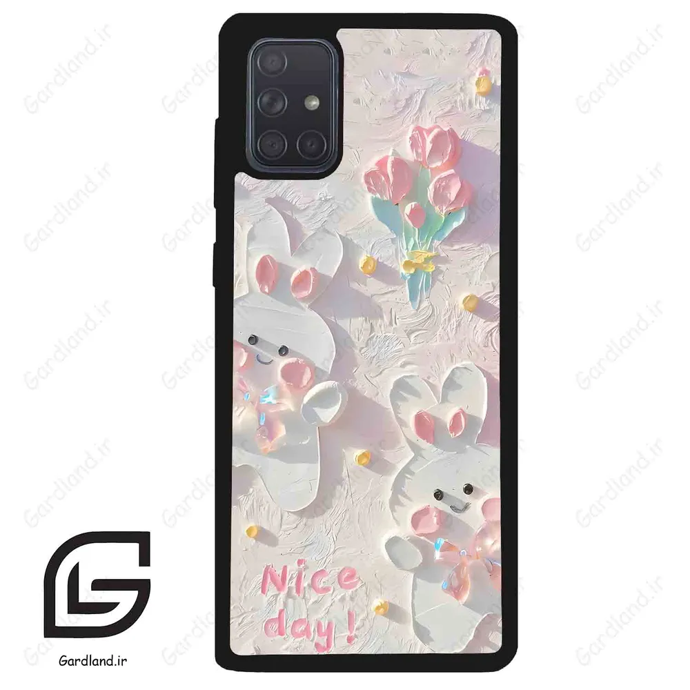 قاب گوشی سامسونگ ای 71 (Galaxy A71 ) طرح خرگوشی کد 2097