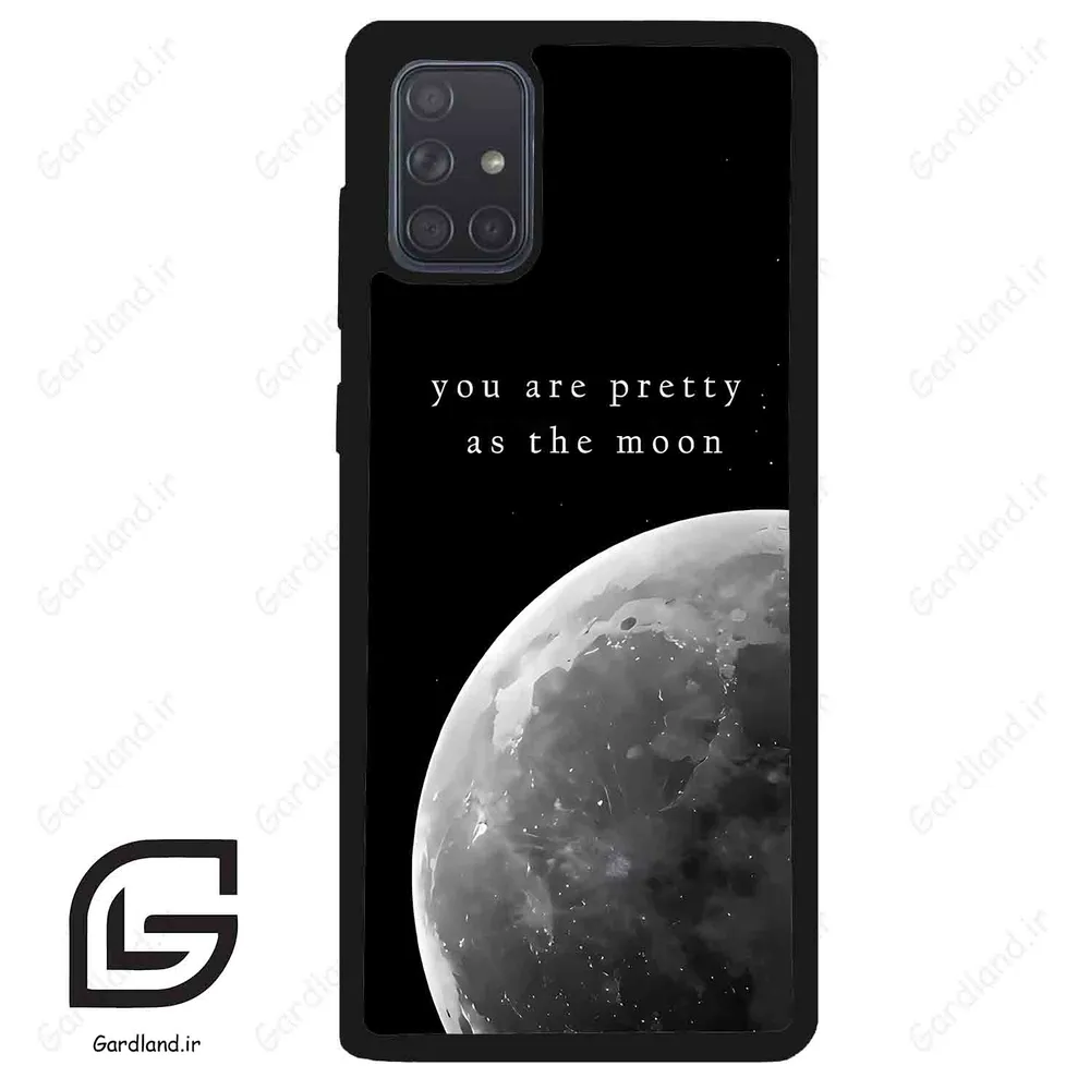 قاب گوشی سامسونگ ای 71 (Galaxy A71 ) طرح ماه کد 2140