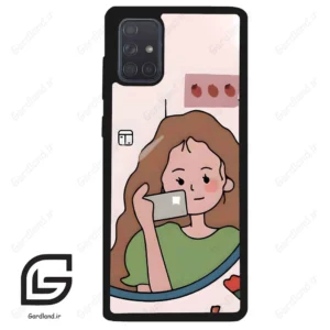 قاب گوشی سامسونگ ای 71 (Galaxy A71 ) طرح دخترانه کد 2141
